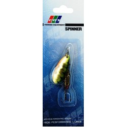 Рибальська блешня, обертова, EOS S0013B, вага 7,5 г, колір GS131036